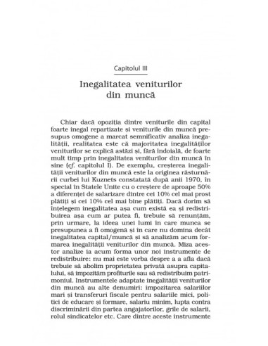 Economia inegalităţilor (ediţie de...