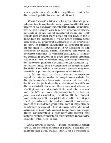 Economia inegalităţilor (ediţie de...