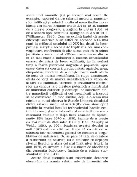 Economia inegalităţilor (ediţie de buzunar)