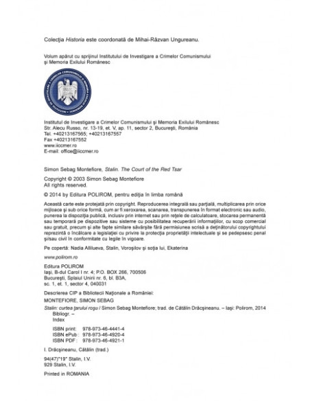 Stalin. Curtea țarului roșu