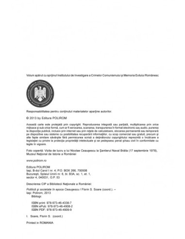 Politică și societate în epoca Ceaușescu