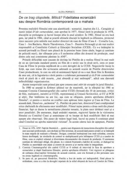 Politică și societate în epoca Ceaușescu