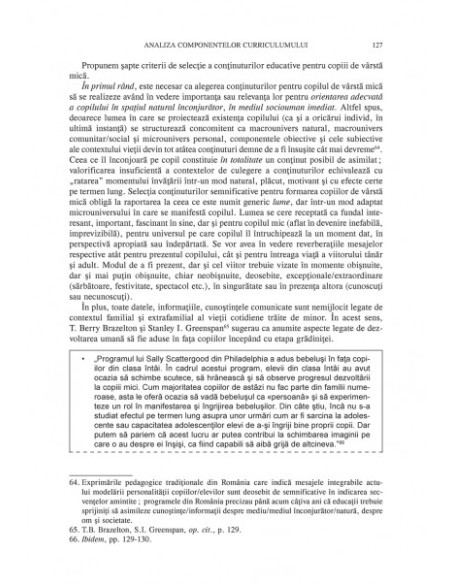 Pedagogia preșcolarității și școlarității mici