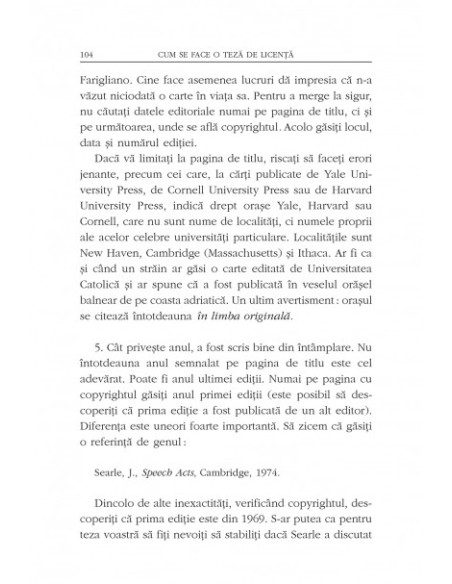 Cum se face o teză de licenţă