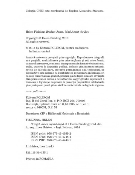 Bridget Jones, topită după el