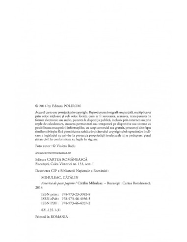 America de peste pogrom