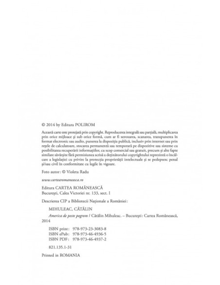 America de peste pogrom