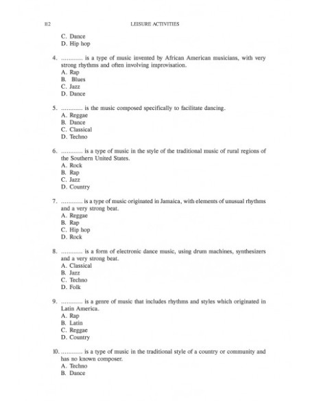 Improve Your English. Vocabulary Practice