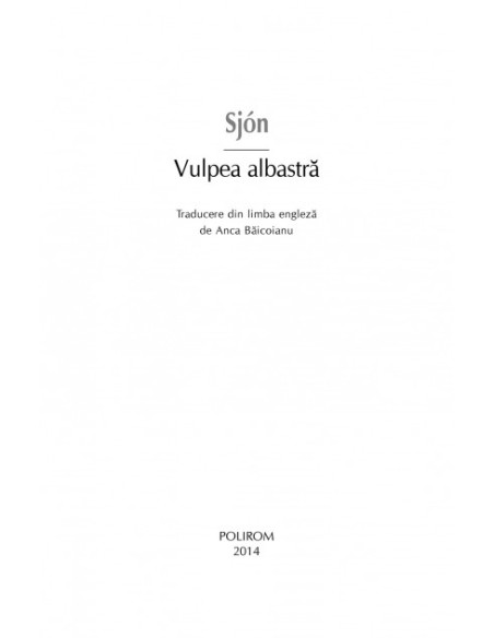 Vulpea albastră
