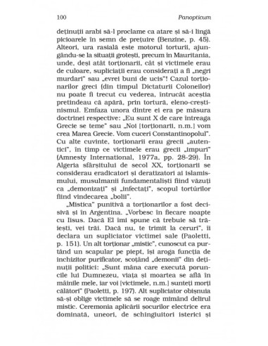 Panopticum. Eseu despre tortură în... Panopticum. Eseu despre tortură în...