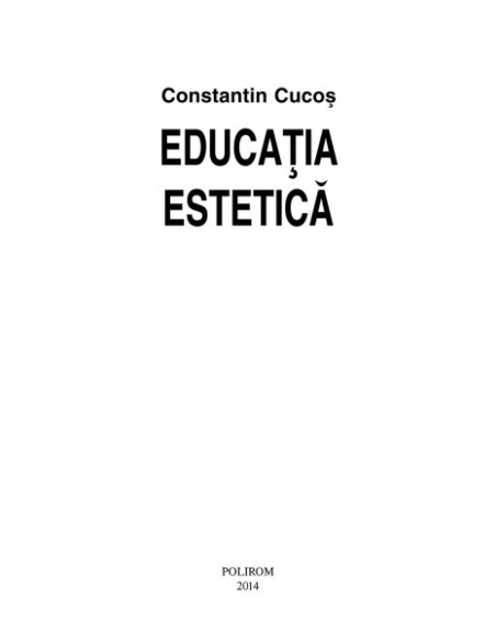 Educația estetică