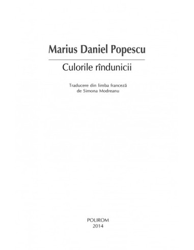 Culorile rândunicii