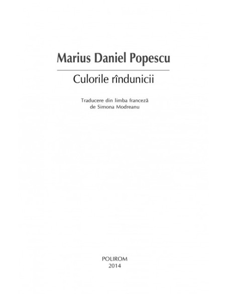 Culorile rândunicii