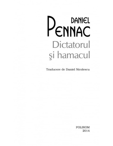 Dictatorul și hamacul  Dictatorul și hamacul