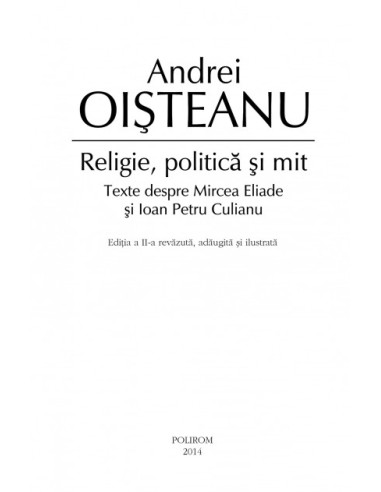 Religie, politică şi mit Religie, politică şi mit