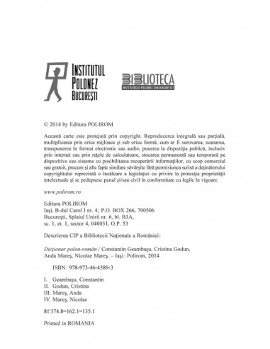 Dicționar polon-român