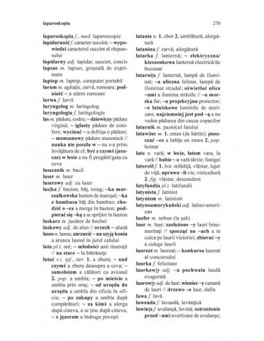 Dicționar polon-român