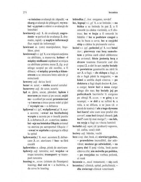 Dicționar polon-român