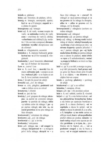 Dicționar polon-român