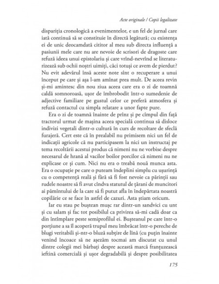 Acte originale / Copii legalizate