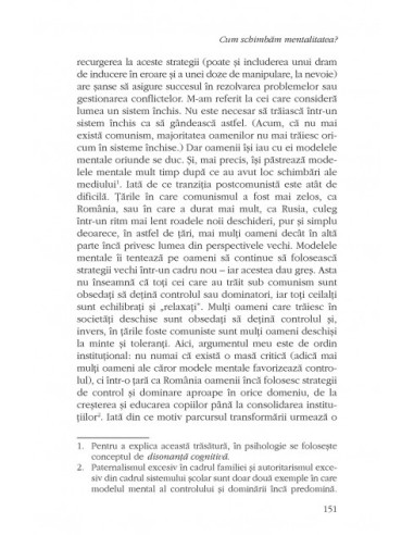 Cum schimbăm mentalitatea? 25 de ani...