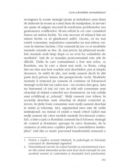 Cum schimbăm mentalitatea? 25 de ani în România
