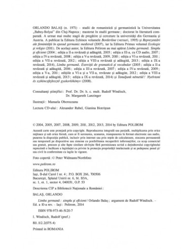 Limba germană. Simplu şi eficient Limba germană. Simplu şi eficient