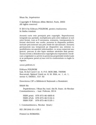 Împărăteasa (ediție de buzunar)