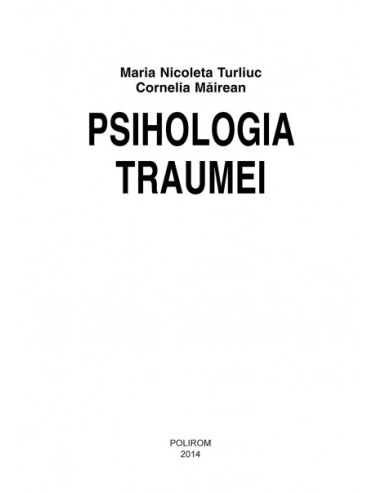 Psihologia traumei