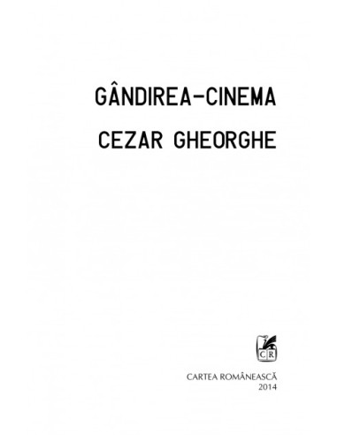 Gîndirea-cinema