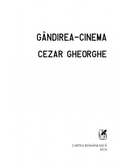 Gîndirea-cinema