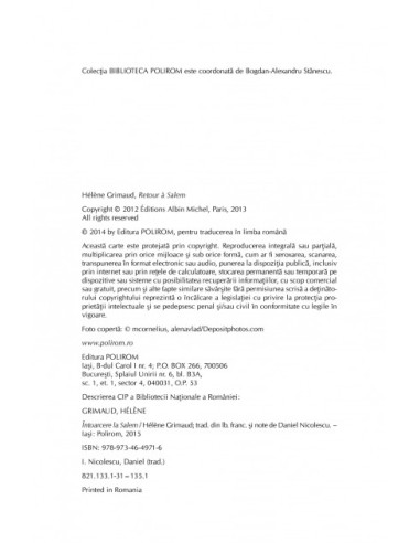 Întoarcere la Salem