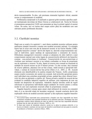 Acțiune colectivă și bunuri comune în...