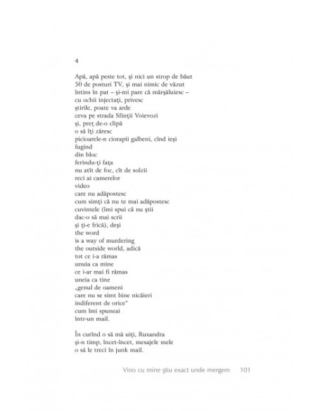 Vino cu mine ştiu exact unde mergem. Antologie 1999-2014