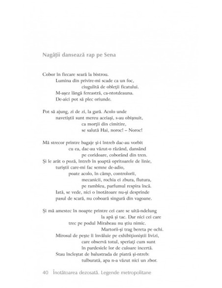 Înotătoarea dezosată. Legende metropolitane