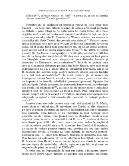 Răul primordial în Cabala. Totalitate, perfecţiune, perfectabilitate