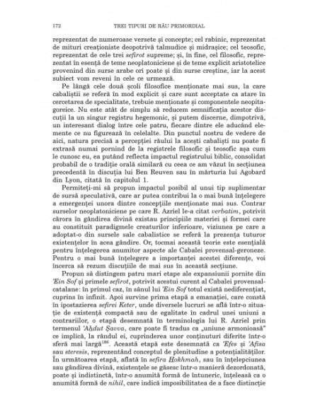 Răul primordial în Cabala. Totalitate, perfecţiune, perfectabilitate