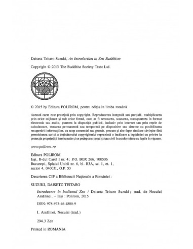 Introducere în budismul Zen