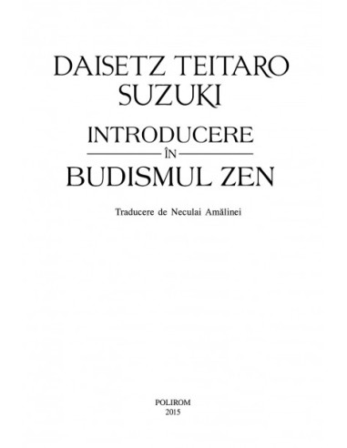 Introducere în budismul Zen