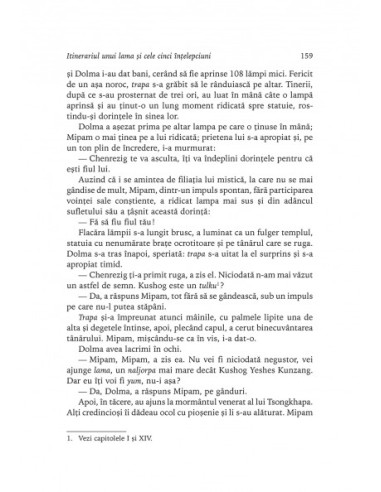 Itinerariul unui lama şi cele cinci...