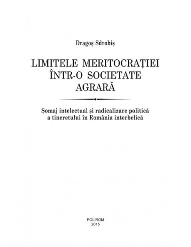 Limitele meritocrației într-o...