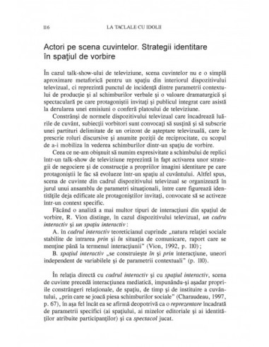 La taclale cu idolii La taclale cu idolii