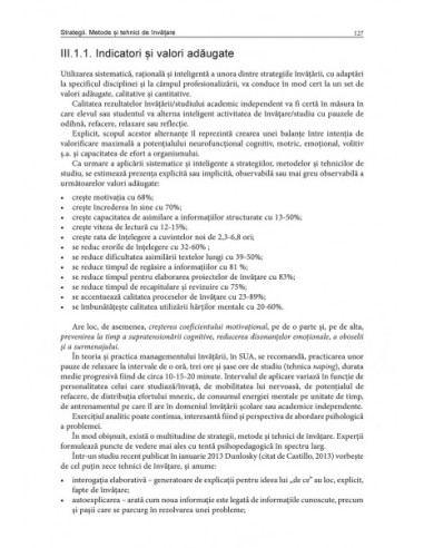 Metode şi tehnici de învăţare eficientă