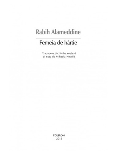 Femeia de hârtie