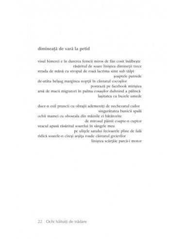 Ochi hăituiți de trădare