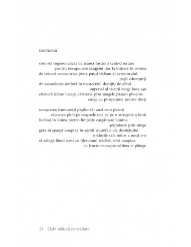 Ochi hăituiți de trădare