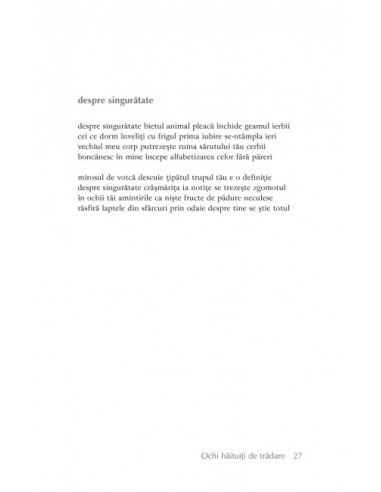 Ochi hăituiți de trădare