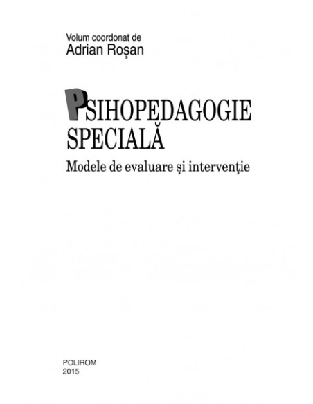 Psihopedagogie specială