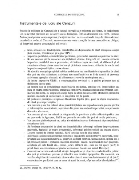 Cultul secretului. Mecanismele cenzurii în presa comunistă