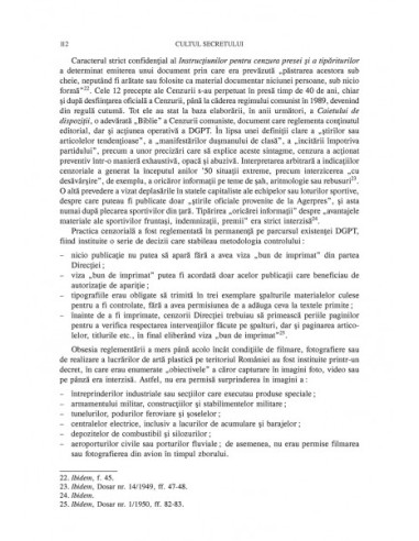 Cultul secretului. Mecanismele...